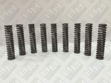 Комплект пружинок (9шт.) для гусеничный экскаватор DAEWOO-DOOSAN S170-III (113787)